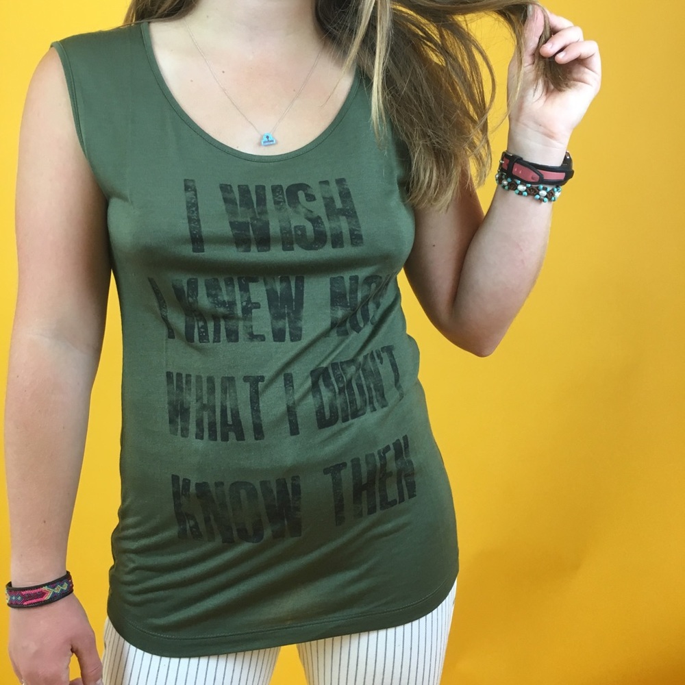 Haute hippie tank